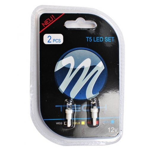Obrázok pre LED Autožiarovka LB002W DUO - T5 M-TECH 12V/0.2W