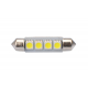Obrázok pre LED Autožiarovka LB311W DUO - C5W 41mm 4xSMD5050 CANBUS , biela