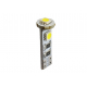 Obrázok pre LED Autožiarovka LB324AW DUO - W5W / T10 3xSMD5050 CANBUS , biela