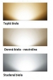 Obrázok pre Led Panel kruhový biely prisadený 6W/320lm 122mm Teplá biela