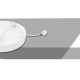 Obrázok pre Led Panel kruhový biely prisadený 18W/1300lm 226mm Neutrálna biela