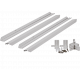 Obrázok pre Rám pre LED panel 600x600 , biely
