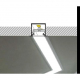 Obrázok pre Led profil na zapustenie do sadrokartónu hliníkový Linea biely bez krytky - 2m