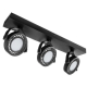 Obrázok pre Lampa PIANO 3xAR111 CREELamp čierna