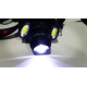 Obrázok pre Led čelová lampa - čelovka CREE T6 nabíjateľná , 4-módová so zabudovanou batériou a funkciou ZOOM+ nabíjačky