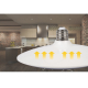 Obrázok pre LED žiarovka E27 20W/1660lm , UFO , studená = 160W