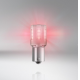 Obrázok pre  LED Autožiarovka OSRAM DUO 7456R-02B - Ba15s 3x6LED , 3W , červená