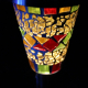Obrázok pre Záhradná LED solárna lampa MOSAIC žltá