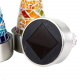 Obrázok pre Záhradná LED solárna lampa MOSAIC fialová