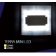 Obrázok pre Schodové svietidlo štvorcové KANLUX TERRA MINI 0,8W/15lm , brúsené striebro , 12V DC , studená biela