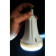 Obrázok pre LED núdzová žiarovka E27 9W , 3 módová , studená biela