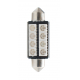 Obrázok pre LED Autožiarovka L309B - C5W 41mm 8xSMD5050 Radiator CANBUS , modrá