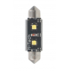 Obrázok pre LED Autožiarovka LB813W-01B - C5W 36mm 2xHP , 12V , CANBUS , biela