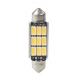 Obrázok pre LED Autožiarovka LB816W DUO - C5W 41mm 9xSMD5630 CANBUS , biela