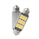Obrázok pre LED Autožiarovka LB816W DUO - C5W 41mm 9xSMD5630 CANBUS , biela
