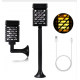 Obrázok pre Solárna LED fakľa LifeLike Flame 2 , záhradná lampa živý plameň