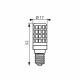 Obrázok pre Kanlux LED žiarovka ZUBI E14 3,5W/300lm , teplá = 30W