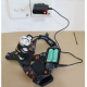 Obrázok pre Led čelová lampa - čelovka 3xCREE nabíjateľná , 4-módová + nabíjačky