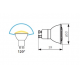 Obrázok pre Kanlux LED žiarovka GU10 5W/400lm , TRIColor