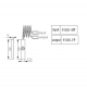 Obrázok pre Kanlux Stmievač pre LED pásy DIM-FF1 12/24V DC 24/48W