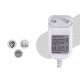 Obrázok pre LED stolná lampa stmievateľná LIGHT07 7W/360lm s teplomerom, displejom , alarmom Biela