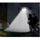 Obrázok pre Nástenné Solárne LED osvetlenie IP65 , 40LED , so senzorom , Studená biela