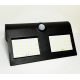 Obrázok pre Nástenné Solárne LED osvetlenie IP65 , 40LED , so senzorom , Studená biela a s podsvietením