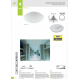 Obrázok pre Led Ceiling PIRES kruhový biely IP44 280mm s mikrovlným senzorom