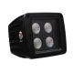 Obrázok pre Homologizovaný prídavný svetlomet , svetelná rampa Flood Light A 20W , 3xCREE , Black Series , 82mm