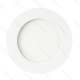 Obrázok pre Led Panel kruhový biely prisadený 12W/770lm 176,5mm Teplá biela