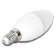 Obrázok pre LED žiarovka E14 6W/500lm , svieca C37 , Studená biela