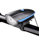 Obrázok pre Cyklo LED baterka 3-módová s výstražnými zvukovými znameniami