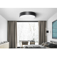 Obrázok pre Led Ceiling kruhový čierny prisadený LIGHT02 12W/600lm , 230mm , Studená biela