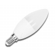 Obrázok pre LED žiarovka E14 7W/560lm , svieca C37 , Studená biela