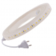 Obrázok pre Integrovaný LED pás 230V 2835 vodeodolný IP65 6w/m , 120led/m , 430-450Lm/m - Studená biela - 1m