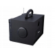 Obrázok pre Bluetooth Prenosný drevený čierny Reproduktor A17 - mobile multimedia wireless speaker s diaľkovým ovládaním a anténou Čierny
