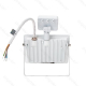 Obrázok pre LED reflektor biely 30W/2700lm , so senzorom , Studená biela