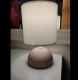 Obrázok pre Stolná lampa keramická 02 Bielo-Hnedá , E14 