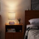 Obrázok pre Stolná lampa keramická 02 Bielo-Ružová , E14 