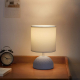 Obrázok pre Stolná lampa keramická 02 Bielo-Modrá , E14 
