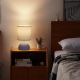 Obrázok pre Stolná lampa keramická 02 Bielo-Modrá , E14 