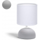 Obrázok pre Stolná lampa keramická 03 Bielo-Sivá , E14 