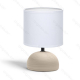 Obrázok pre Stolná lampa keramická 03 Bielo-Hnedá , E14 