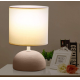 Obrázok pre Stolná lampa keramická 03 Bielo-Hnedá , E14 