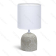 Obrázok pre Stolná lampa keramická 04 Sivá , E14 