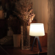 Obrázok pre Stolná lampa 01 Drevo Sivá , E14 