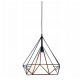 Obrázok pre Loft DIAMENT Závesný luster 1xE27/230V/Čierna