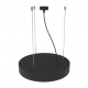 Obrázok pre ROUND Office Závesný luster 20W/230V/Čierna