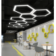 Obrázok pre HEX Závesný luster 20W/230V/Čierna
