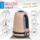 Obrázok pre Rýchlovarná kanvica, čajník - 1,7L , LCD , stará ružová - 2200W